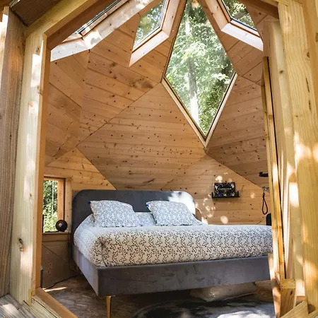 Bulles D'olive Zome Celeste Avec Piscine - Jacuzzi En Option
